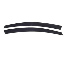 Rampage 2007-2018 Jeep Wrangler(JK) 2-Door Only Low Profile Ventvisor - Matte Black