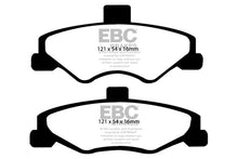 Carica l&#39;immagine nel visualizzatore di Gallery, EBC 98-02 Chevrolet Camaro (4th Gen) 3.8 Redstuff Rear Brake Pads