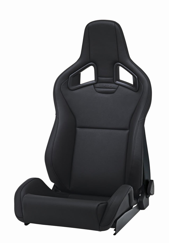 Recaro Sportster CS Driver Seat - Black Vinyl/Black Vinyl
