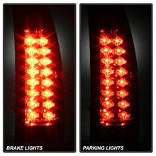 Carica l&#39;immagine nel visualizzatore di Gallery, Spyder Chevy C/K Series 1500 88-98/Blazer 92-94 LED Tail Lights Red Clear ALT-YD-CCK88-LED-RC