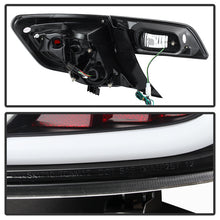 Carica l&#39;immagine nel visualizzatore di Gallery, Spyder Toyota Camry 12-14 Light Bar LED Tail Lights Black ALT-YD-TC12-LBLED-BK