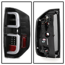 Laden Sie das Bild in den Galerie-Viewer, Spyder Toyota Tundra 2014-2016 Light Bar LED Tail Lights All Black ALT-YD-TTU14-LED-BKV2
