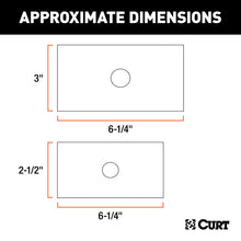 Carica l&#39;immagine nel visualizzatore di Gallery, Curt Reducer Sleeve Set (3in to 2-1/2in to 2in Shanks 2 Pieces)