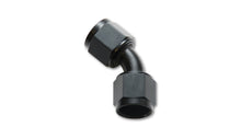 Carica l&#39;immagine nel visualizzatore di Gallery, Vibrant -10AN X -10AN Female Flare Swivel 45 Deg Fitting ( AN To AN ) -Anodized Black Only