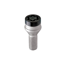 Laden Sie das Bild in den Galerie-Viewer, McGard Wheel Lock Bolt Set - 4pk. (Cone Seat) M14X1.25 / 17mm Hex / 27.3mm Shank Length - Black