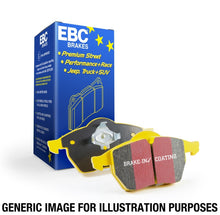 Carica l&#39;immagine nel visualizzatore di Gallery, EBC 2016+ Porsche 911 (991/2 w/Cast Iron Rotors) 3.0TT Carrera Yellowstuff Rear Brake Pads