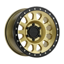 Load image into Gallery viewer, Method MR315 17x9 -12mm Offset 6x5.5 106.25mm CB Gold/Black Street Loc Wheel