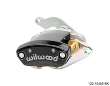 गैलरी व्यूवर में इमेज लोड करें, Wilwood Caliper - MC4 Mechanical Left Hand - Black 1.19in Piston 1.10in Rotor - Black