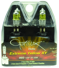 गैलरी व्यूवर में इमेज लोड करें, Hella Optilux 893 12V 37.5W Extreme Yellow Bulbs (Pair)