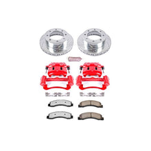 Cargar imagen en el visor de la galería, Power Stop 00-05 Ford Excursion Z36 Truck and Tow Kit w/ Calipers - Front