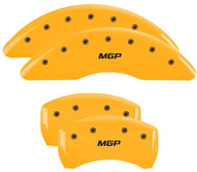 Charger l&#39;image dans la galerie, MGP 4 Caliper Covers Engraved Front &amp; Rear MGP Yellow Finish Black Char 2019 Volkswagen Atlas