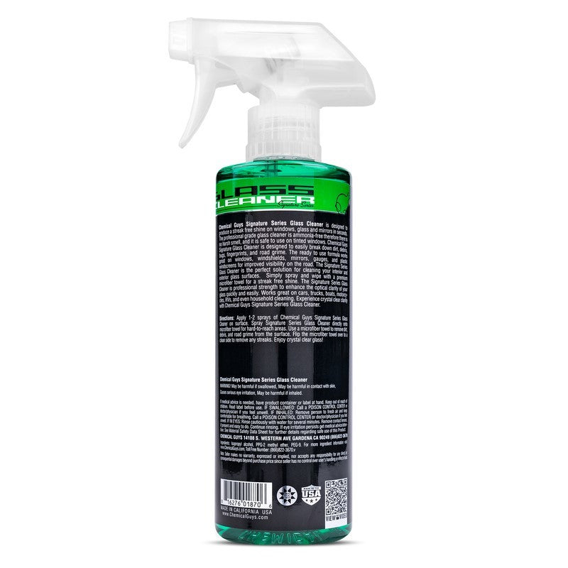 Chemical Guys Signature Series Glass Cleaner (Ammonia Free) -16oz - Single