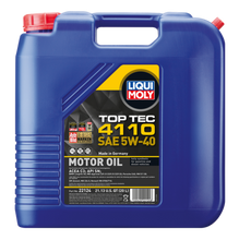 गैलरी व्यूवर में इमेज लोड करें, LIQUI MOLY 20L Top Tec 4110 Motor Oil 5W-40