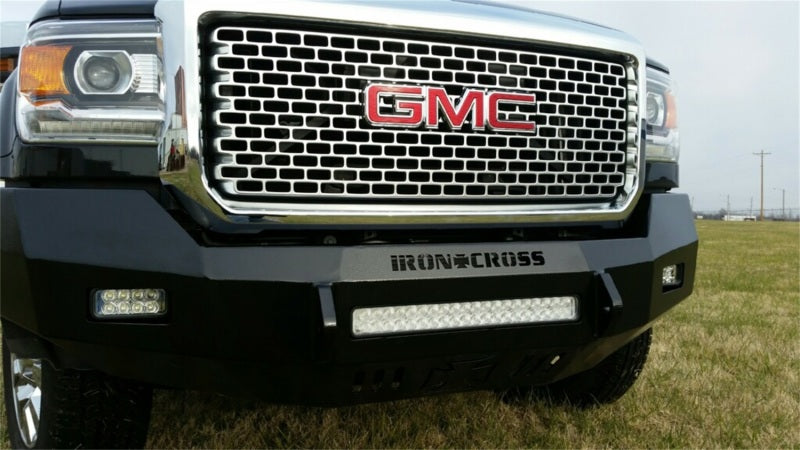 Iron Cross 16-18 GMC Sierra 1500 Low Profile Front Bumper - Matte Black