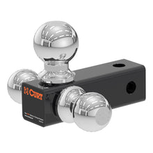 Carica l&#39;immagine nel visualizzatore di Gallery, Curt Replacement Adjustable Tri-Ball Head for 45799