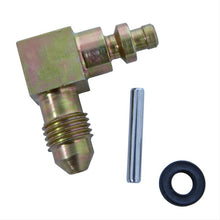 गैलरी व्यूवर में इमेज लोड करें, McLeod Fitting Steel Elbow An4 Male To Roll Pin Male