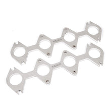 Laden Sie das Bild in den Galerie-Viewer, Stainless Works Small Block Ford 4.6L 3V Round Port Header 304SS Exhaust Flanges 1-5/8in Primaries