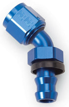 Carica l&#39;immagine nel visualizzatore di Gallery, Russell Performance -6 AN Twist-Lok 45 Degree Hose End (Blue)