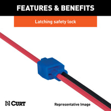 Carica l&#39;immagine nel visualizzatore di Gallery, Curt Snap Lock Tap Connectors (12-10 Wire Gauge 100-Pack)