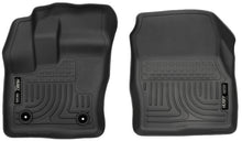गैलरी व्यूवर में इमेज लोड करें, Husky Liners 2014-2015 Ford Transit Connect WeatherBeater Front Black Floor Liners