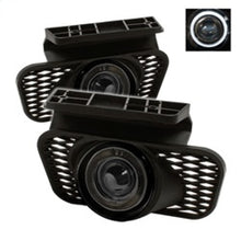 Carica l&#39;immagine nel visualizzatore di Gallery, Spyder Chevy Silverado 03-05Halo Projector Fog Lights w/Switch Smoke FL-P-CSIL03-HL-SM