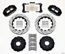 Carica l&#39;immagine nel visualizzatore di Gallery, Wilwood Narrow Superlite 6R Front Hat Kit 14.00in Drilled 88-93 Corvette C4