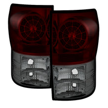 Laden Sie das Bild in den Galerie-Viewer, Spyder Toyota Tundra 07-13 LED Tail lights Red Smoke ALT-YD-TTU07-LED-RS