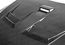 गैलरी व्यूवर में इमेज लोड करें, Seibon 08-12 Mitsubishi Lancer Evo X DV-Style Carbon Fiber Hood