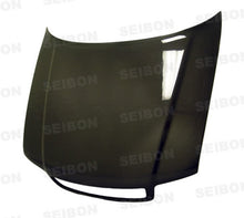Carica l&#39;immagine nel visualizzatore di Gallery, Seibon 96-01 Audi A4 (B5) OEM-Style Carbon Fiber Hood