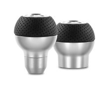 Carica l&#39;immagine nel visualizzatore di Gallery, Momo Race Shift Knob - Aluminum, Black Airleather Insert