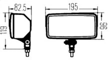 Charger l&#39;image dans la galerie, Hella Headlamp ZNWH 0/180GR SWMK MGS12 1ND
