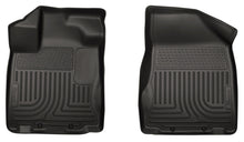 Laden Sie das Bild in den Galerie-Viewer, Husky Liners 13 Nissan Pathfinder Weatherbeater Black Front Floor Liners