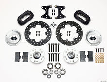 गैलरी व्यूवर में इमेज लोड करें, Wilwood Forged Dynalite Front Drag Kit Drilled Rotor 71-80 Pinto/Mustang II Disc &amp; Drum
