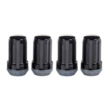 Laden Sie das Bild in den Galerie-Viewer, McGard SplineDrive Lug Nut (Cone Seat) M14X1.5 / 1.648in. Length (4-Pack) - Black (Req. Tool)