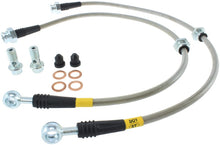 Laden Sie das Bild in den Galerie-Viewer, StopTech 00-06 Nissan Sentra SE-R Stainless Steel Rear Brake Lines