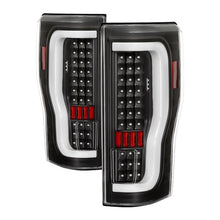 Carica l&#39;immagine nel visualizzatore di Gallery, xTune 17-18 Ford F-250 Super Duty (Excl LED Models) LED Tail Lights - Black (ALT-ON-FS17-LBLED-BK)