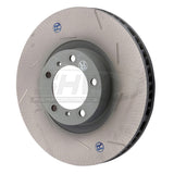 SHW 11-16 Porsche Panamera 4 3.6L w/o Ceramic Brakes Right Front Slotted Monobloc Brake Rotor