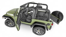 Carica l&#39;immagine nel visualizzatore di Gallery, BedRug 2018+ Jeep JL 4 Door BedTred 4pc Rear Cargo Kit (w/o Gap Hider)
