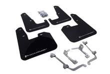 Charger l'image dans la galerie, Rally Armor V2 08-11 STI (hatch only) / 11 WRX (hatch only) UR Black Mud Flap w/ Silver Logo