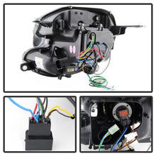 Laden Sie das Bild in den Galerie-Viewer, Spyder Mini Cooper 2007-2012 Projector Headlights Halogen Model Only - DRL Black PRO-YD-MC07-DRL-BK