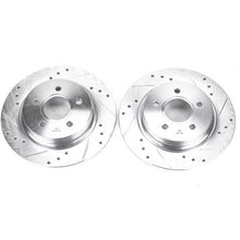 Charger l&#39;image dans la galerie, Power Stop 08-13 Volvo C30 Rear Evolution Drilled &amp; Slotted Rotors - Pair