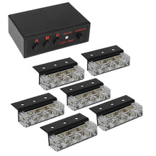 Charger l&#39;image dans la galerie, Xtune LED Strobe Lights 6 pcs 18 LEDs w/Control Box White ACC-LED-STL18-W