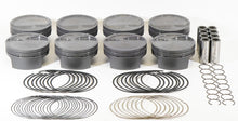 Carica l&#39;immagine nel visualizzatore di Gallery, Mahle MS Piston Set SBF 333ci 4.040in Bore 3.25in Stroke 5.4in Rod .927 Pin -16cc 8.9 CR Set of 8