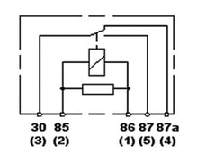 Cargar imagen en el visor de la galería, Hella Relay 12V 20/40A Spdt Res