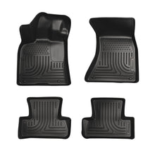 Carica l'immagine nel visualizzatore di Gallery, Husky Liners 11-12 Dodge Charger/Chrysler 300 WeatherBeater Combo Black Floor Liners