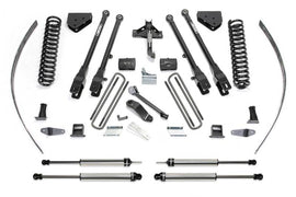 Fabtech 08-16 Ford F250 4WD w/o Overload 8in 4 Link System w/DL Shocks