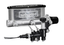 गैलरी व्यूवर में इमेज लोड करें, Wilwood HV Tandem M/C Kit w L/H Bracket &amp; Prop Valve - 1 1/8in Bore Ball Burnished