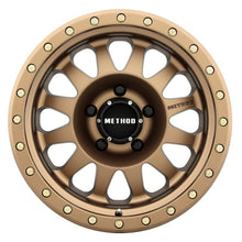 गैलरी व्यूवर में इमेज लोड करें, Method MR304 Double Standard 15x8 -24mm Offset 5x4.5 83mm CB Method Bronze Wheel