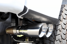 Carica l&#39;immagine nel visualizzatore di Gallery, Carven 15-20 Ford F-150 Ecoboost Competitor Series Cat-Back w/TR-Series Muf. &amp; 4in Dual Tip-Polished