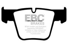 गैलरी व्यूवर में इमेज लोड करें, EBC 07-11 Mercedes-Benz CL63 AMG 6.2 Redstuff Front Brake Pads